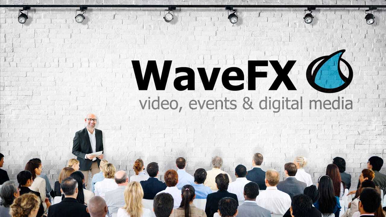 webcast event webcast company WaveFX based in UK streaming to USA webcast company freelance tricaster operator to stream to facebook