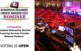streaming awards winner wavefx live streaming company webcasting production uk stream